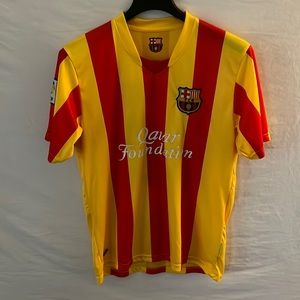 2013-2014 Barcelona Away Messi jersey for sale, size XL